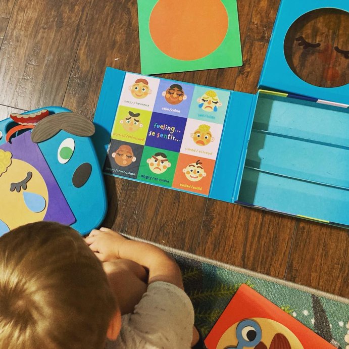 user image by @takecare_mamabear, Manhattan Toy Making Faces 34-Piece Emotion Toy for Kids 3 Years and Up