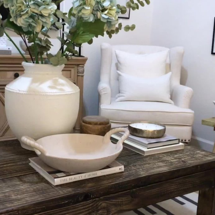 user image by @sweethome622, Antique Finish Ceramic Bowl - Threshold&#8482; designed with Studio McGee: Artisanal Elegance, Twisted Handle Design, Tabletop Decor