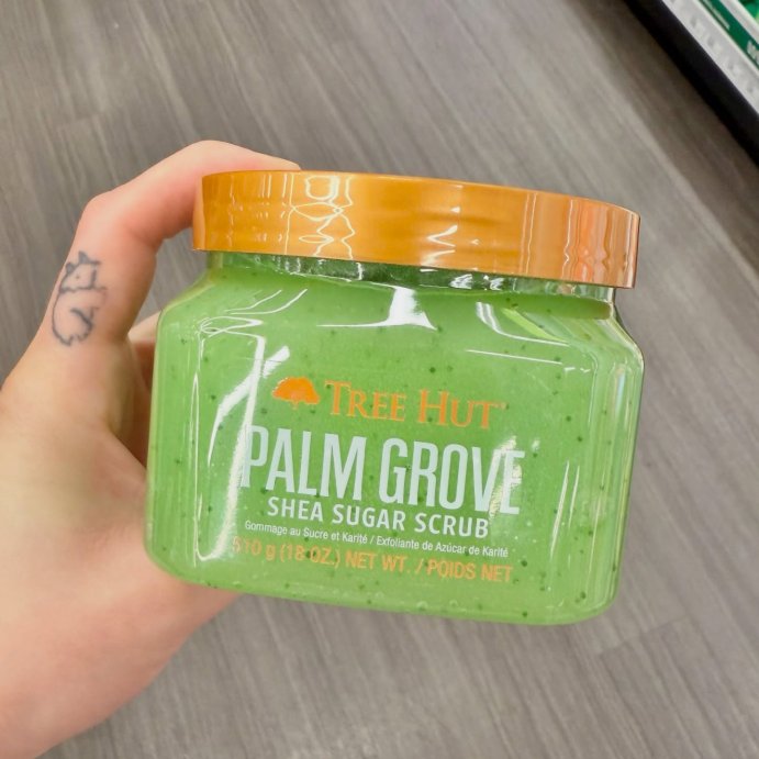 user image by @sarahnicole_shopaholic, Tree Hut Shea Sugar Body Scrub - Palm Grove - 18oz