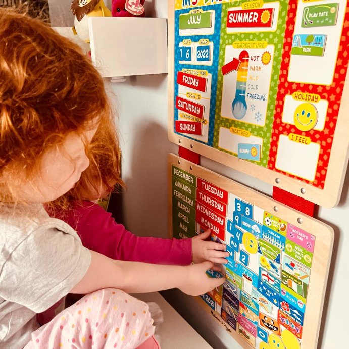 user image by @cariadmummy, Melissa &#38; Doug My First Daily Magnetic Calendar