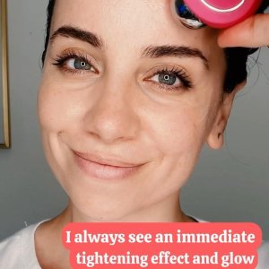 @spacenk’s instagram video of Foreo Serum Serum Serum,Foreo BEAR 2 Fuchsia