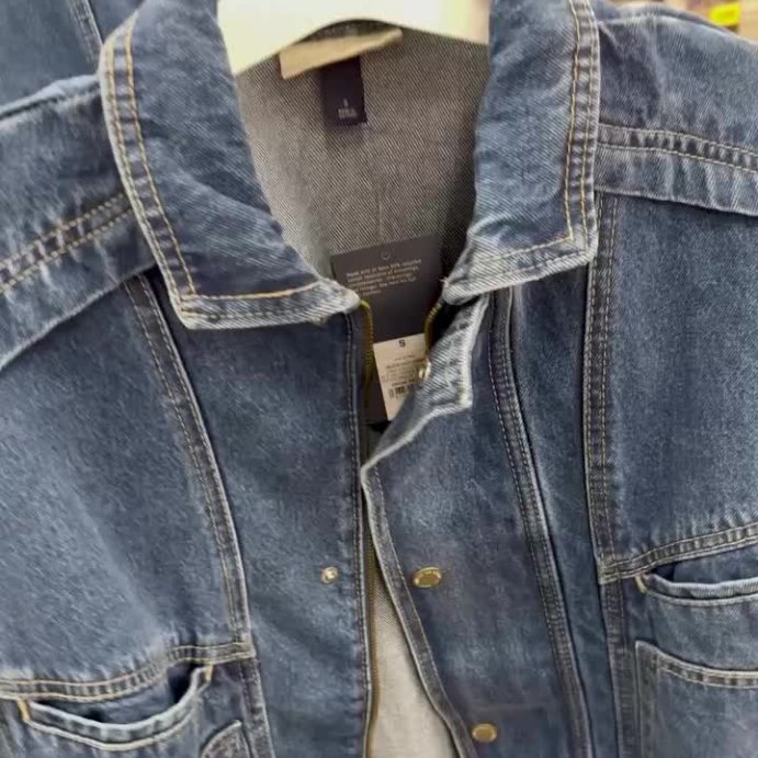 user image by @fabfindswithfallon, Women's Relaxed Denim Bomber Jacket - Universal Thread™ Medium Wash