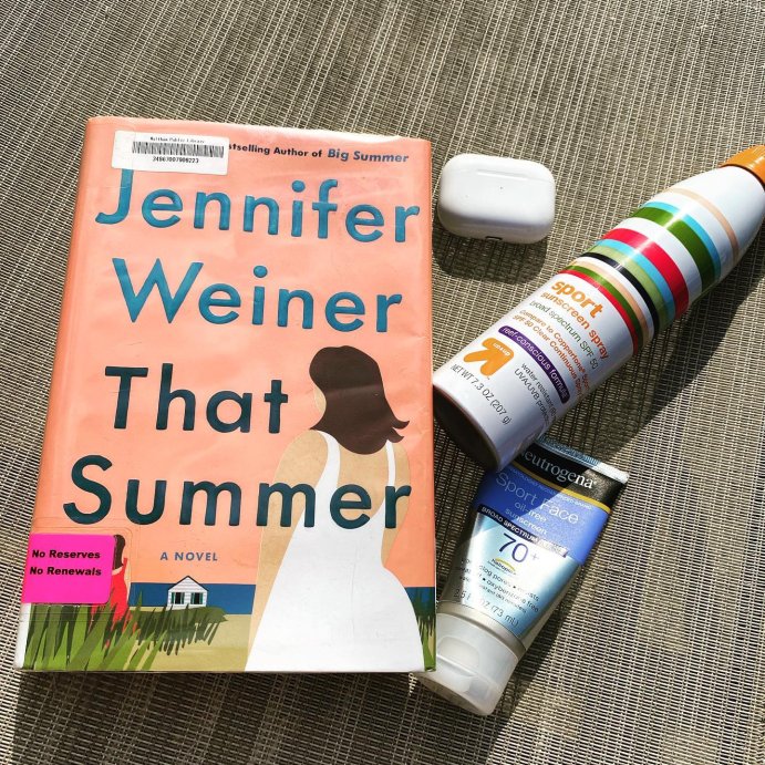 user image by @borrowreadreturn, That Summer - by Jennifer Weiner