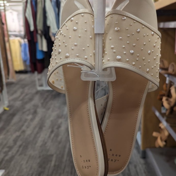 user image by @abbys_findsandfaves, Women's Elain Slide Sandals with Memory Foam insole - A New Day™