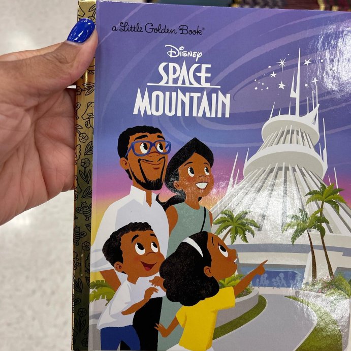 user image by @justme_danab, Space Mountain (Disney Classic) - (Little Golden Book) by Random House Disney (Hardcover)