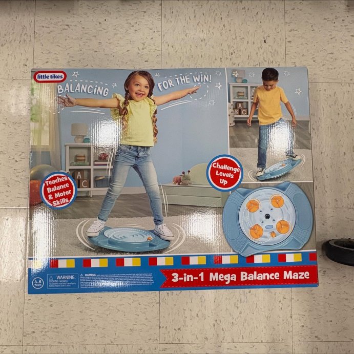 user image by @seepedwithgrace, Little Tikes 3-in-1 Mega Balance Maze Board