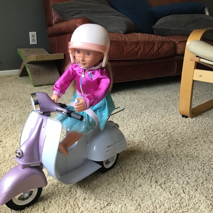 user image by Kaitlyn, Our Generation Ride in Style Scooter Vehicle Accessory Set for 18&#34; Dolls
