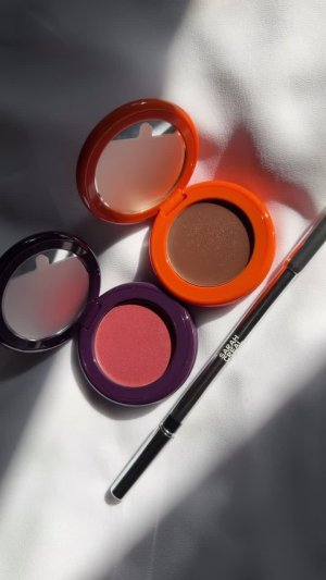 Sharon&rsquo;s mediaimport video of Sarah Creal Beauty Just Like Paradise 12H Peptide Sculpting Cream Bronzer,Sarah Creal Beauty Eyes Up Creamy Kajal Longwear Liner