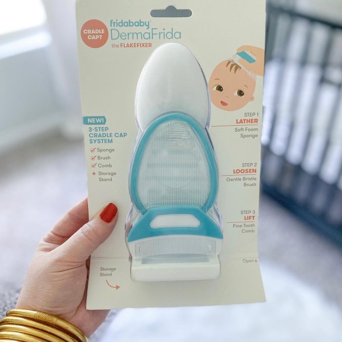 user image by @hudsonjamesstyle, Frida Baby DermaFrida The FlakeFixer 3-Step Cradle Cap System