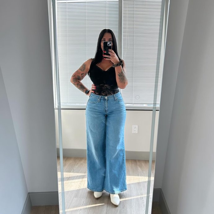 user image by @kristaleigh, Women's High-Rise Wide Leg Jeans - Universal Thread™