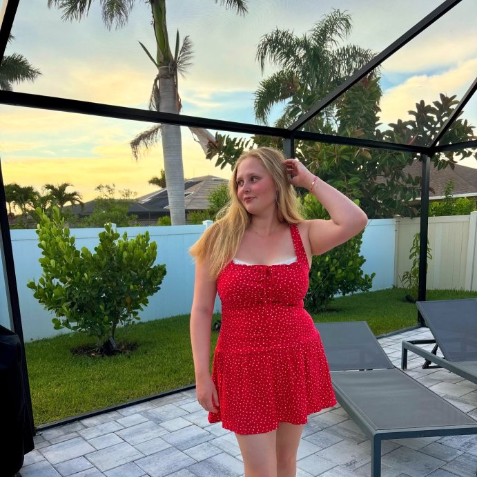 user image by @emilyskillett, Women's Emma Mini Babydoll Dress - Wild Fable™