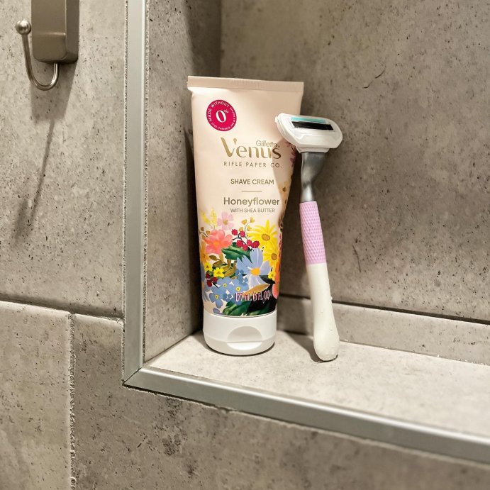 user image by @portiaamacan, Rifle Paper Co. + Venus Pure Honeyflower Shave Cream - 6 fl oz