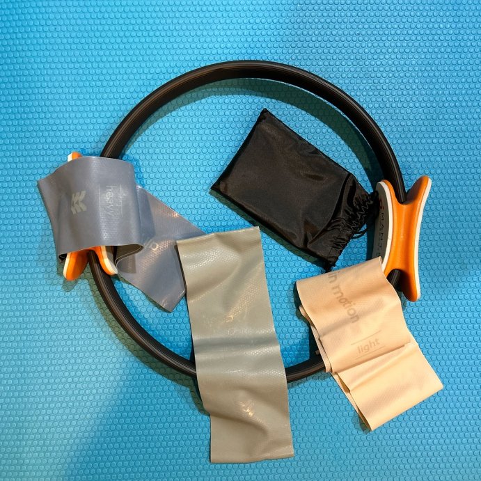 user image by @glamamama1, Premium Flat Band Kit - All In Motion&#8482;: Latex Resistance Bands, Medium to Heavy