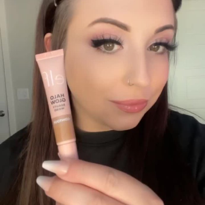 user image by @ugcbykatiem, e.l.f. Halo Glow Blush Beauty Wand - 0.33 fl oz