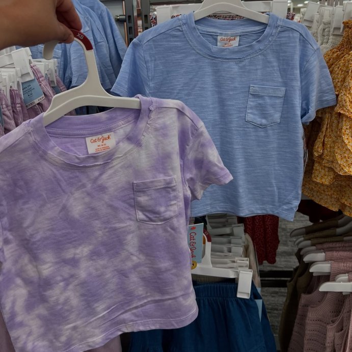 user image by @targetbayareafinds, Girls&#39; Short Sleeve Relaxed Fit T-Shirt - Cat &#38; Jack&#8482;