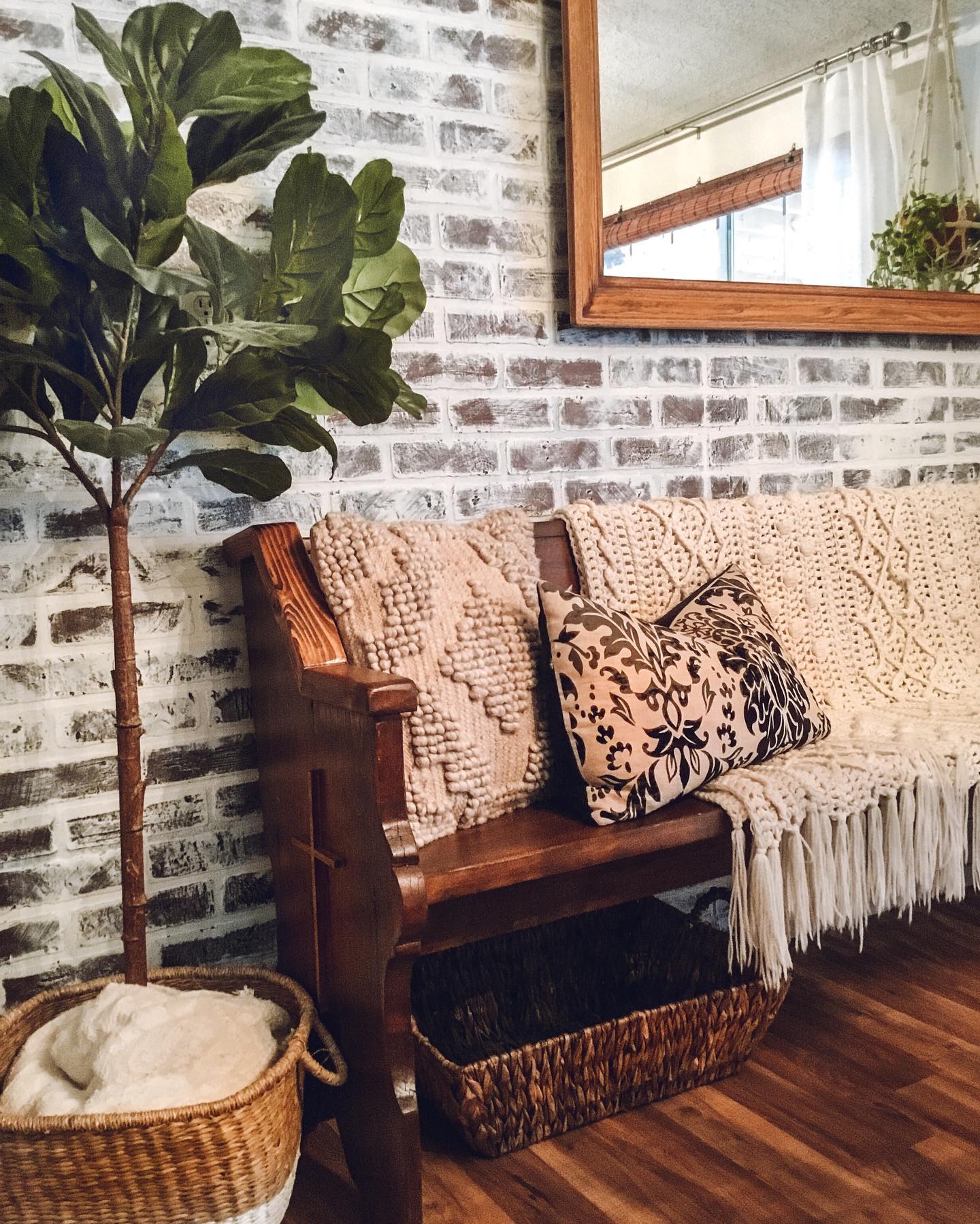 Rustic natural boho Instagram Post