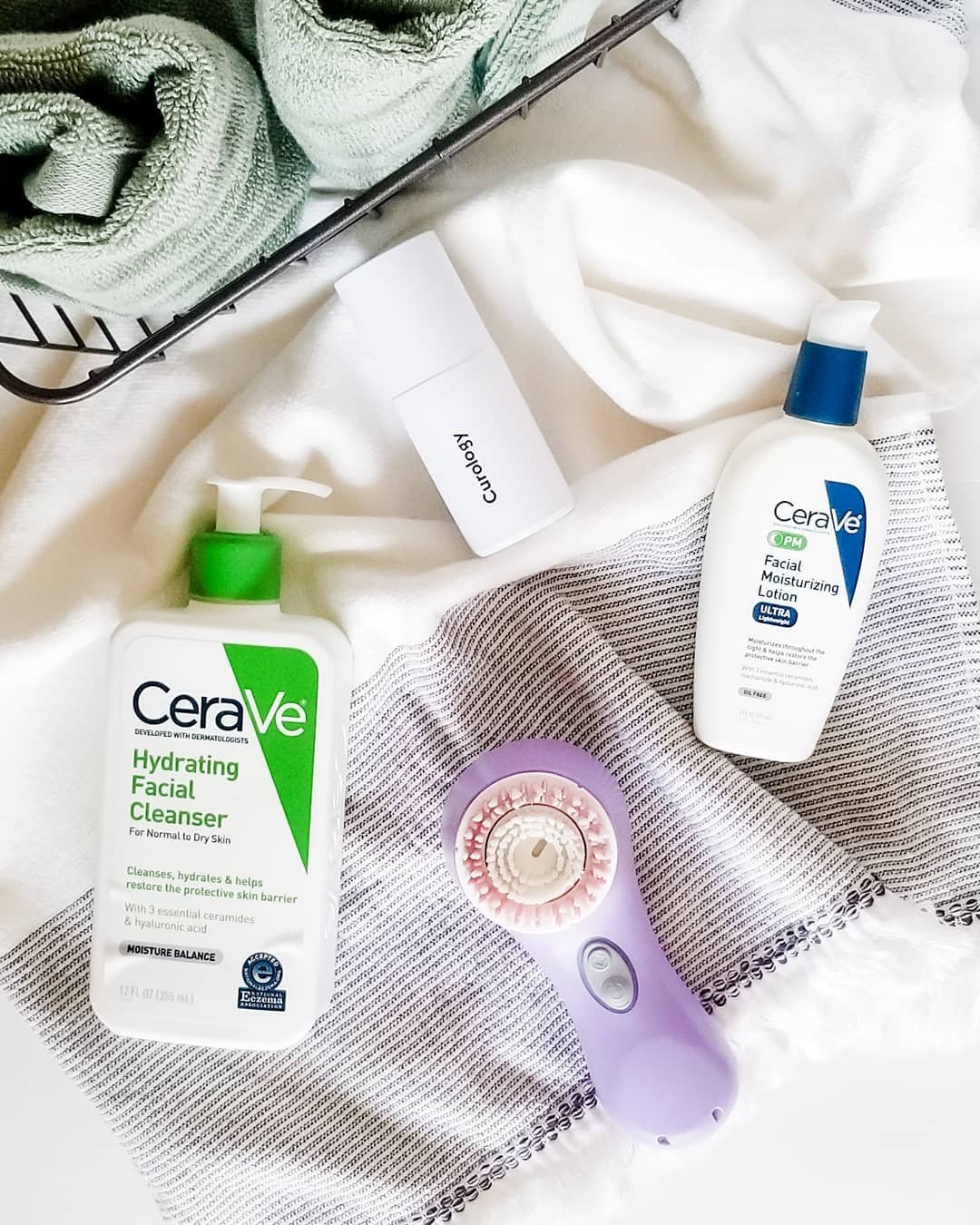 user image by @missalenius_science, CeraVe Face Wash, Hydrating Facial Cleanser for Normal to Dry Skin