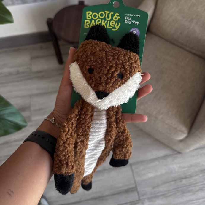 user image by @teodorosaac, Skinny Crinkle Fox Plush Dog Toy - M - Boots &#38; Barkley&#8482;