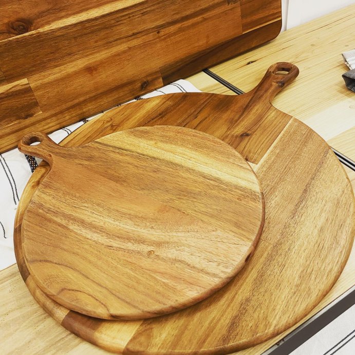 user image by @targetwithjen, 40"x9" Wooden Paddle Serving Board with Handles - Hearth & Hand™ with Magnolia