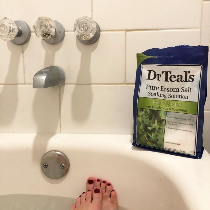 user image by @_live_light, Dr Teal's Epsom Salt Magnesium Soak - Soothe & Sleep with Lavender