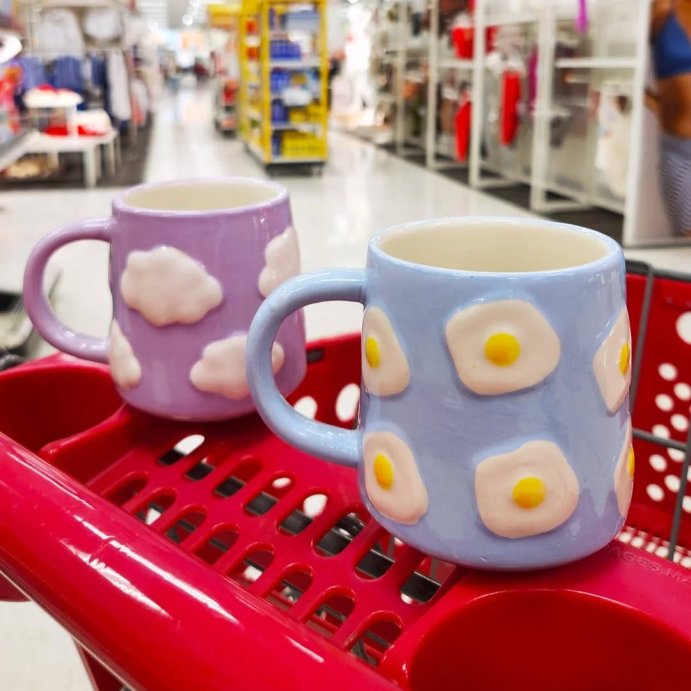 user image by @ohtarget, 11.8 fl oz Ceramic Mug Eggs - Bullseye&#39;s Playground&#8482;