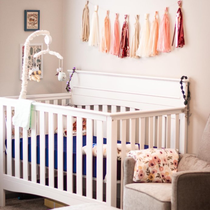 user image by @nicole_sandercock, Delta Children Skylar 6-in-1 Convertible Crib