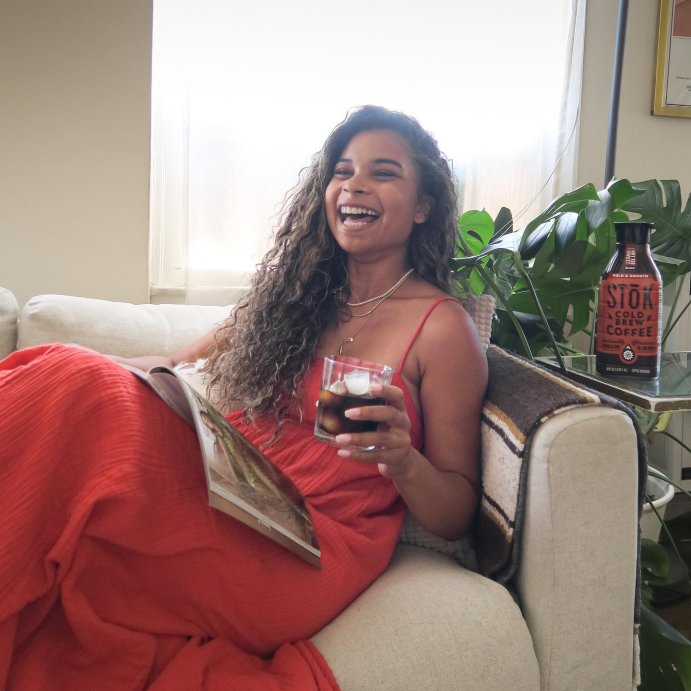 user image by @abentpieceofwire, SToK Not Too Sweet Black Cold Brew Coffee - 48 fl oz
