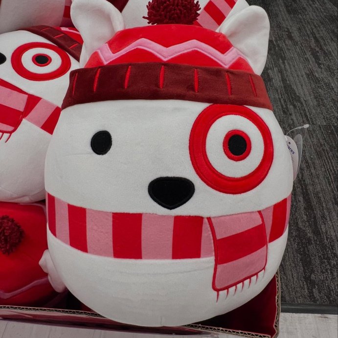 user image by @founditwithcee, Squishmallows 12&#34; Target Bullseye Plush