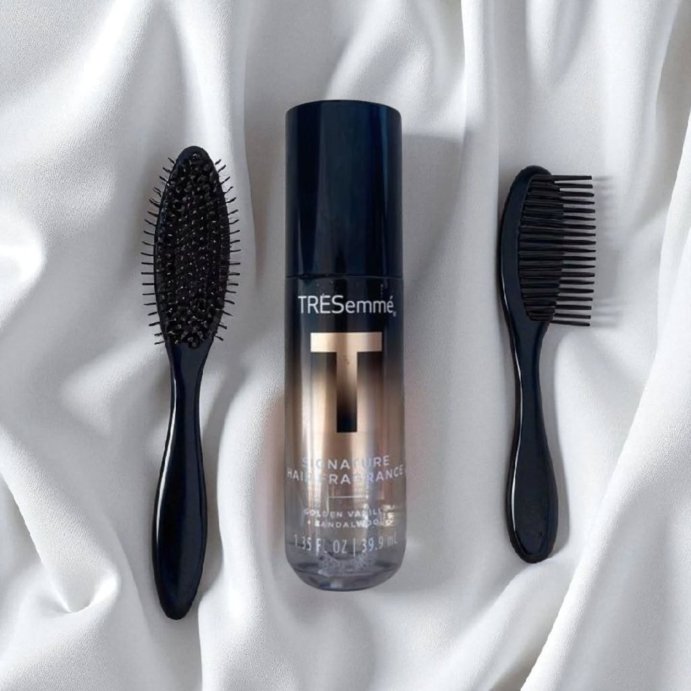 user image by @fulltimesweety, Tresemme A-List Collection Signature Hair Fragrance Spray, Golden Vanilla &#38; Sandalwood Scent - 1.35oz