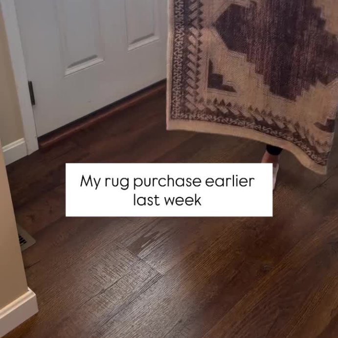 user image by @presleyjoig, Cromwell Washable Printed Persian Style Rug Tan - Threshold™