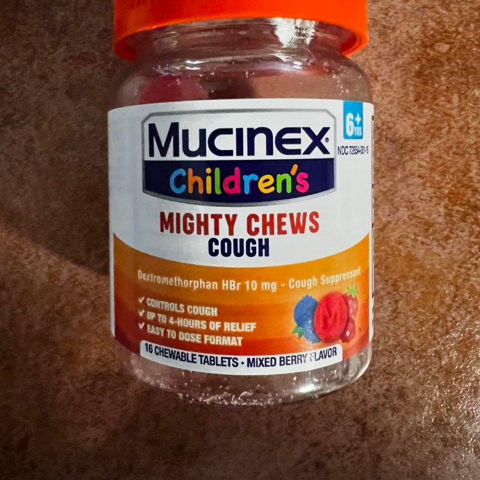 user image by @jacquiebabi73, Mucinex Children's Cough Mighty Chews