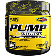 Shop M.A.N. Sports Products Pump Powder Stim-Free Pump Inducer - Sour Batch (30 Servings) and more