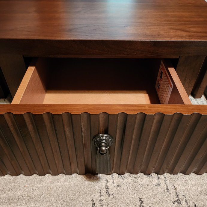 user image by @mamastock55, Laguna Nigel Fluted Accent Table Brown - Threshold&#8482; designed with Studio McGee