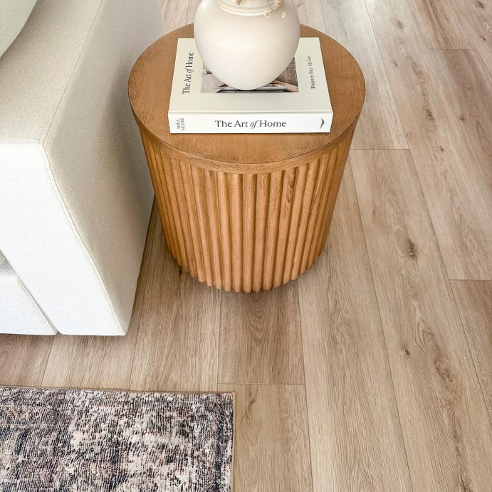 user image by @thislovelyabode, Dowel Accent Table Natural - Threshold&#8482; designed with Studio McGee Fully Assembled
