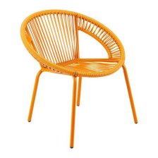 Shop For Living Kids' Chair, Stackable, Orange, 110-lb Capacity and more