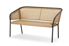 Shop CANVAS Chambly All-Weather Wicker Outdoor/Patio Steel Frame Bench and more