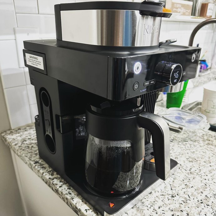 user image by @momstealsndeals, Ninja 12c/Single-Serve Espresso &#38; Coffee Barista System &#8211; CFN601: Stainless Steel, Dishwasher-Safe, 60oz Capacity