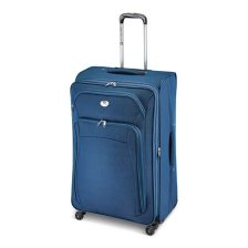 Shop Outbound Coast Expandable Softside Spinner Wheel Travel 28-in Suitcase, Wet Pocket, Blue and more