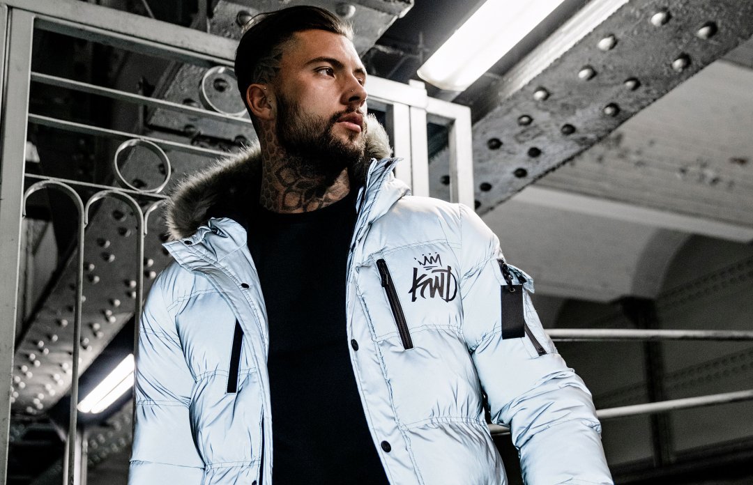 Reflective Puffer Jacket