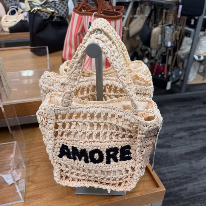 user image by @whatsombuys, Top Handle Crochet Tote Handbag - Universal Thread™