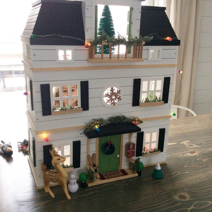 user image by @happy.himmer.home, Toy Doll Townhouse with Furniture - Hearth &#38; Hand&#8482; with Magnolia