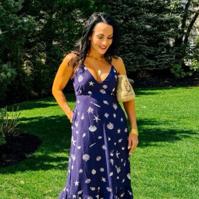 user image by @laurajpizzuti, Women's Open Back Maxi Dress - A New Day™