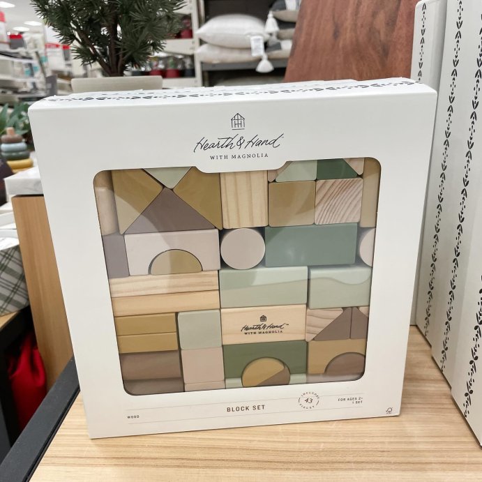 user image by @takingontarget, Toy Building Blocks Set 43pc - Hearth &#38; Hand&#8482; with Magnolia