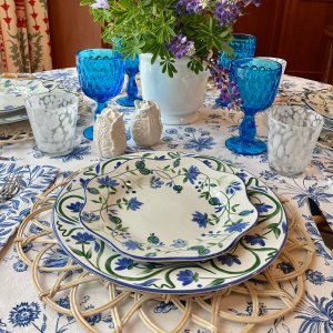 AERIN x Williams Sonoma Garden Bouquet Salad Plates, Set of 4