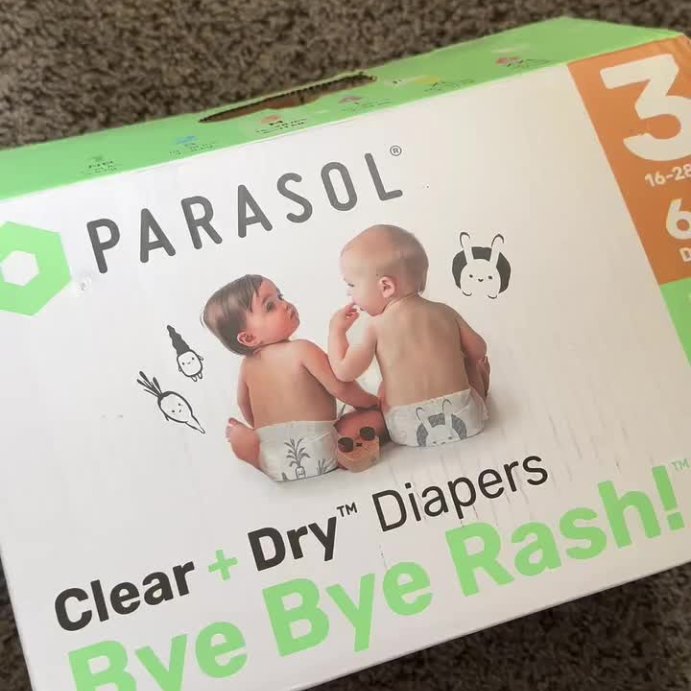 user image by @atangmaite, Parasol Chlorine-Free Diapers with Rash Shield Protection