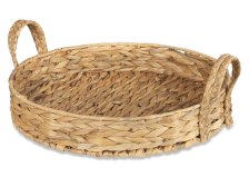 Shop Plateau rond Constanza naturel and more
