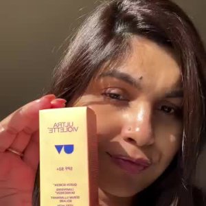 @hello.mishh&rsquo;s instagram video of Ultra Violette Queen Screen SPF 50+ Luminising Serum SKINSCREEN&trade;