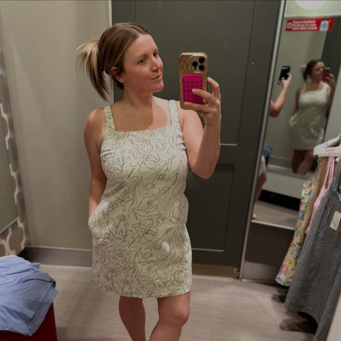 user image by @the_real_jatkinson, Women's Tank Mini Shift Dress - A New Day™