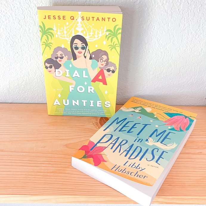 user image by @the.bookish.mom, Meet Me in Paradise - by Libby Hubscher (Paperback)