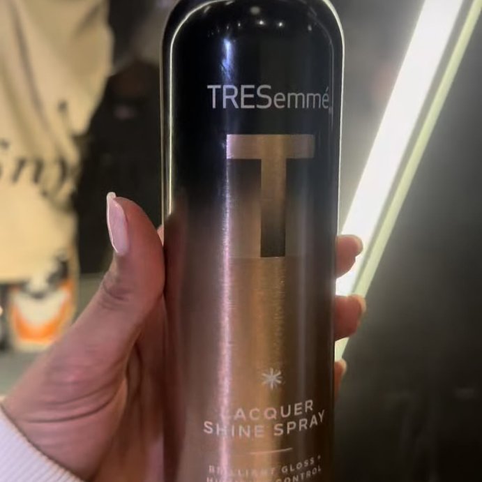 user image by @christieverett, Tresemme A-List Collection Lacquer Shine Spray, Golden Vanilla &#38; Sandalwood Scent - 5.3oz